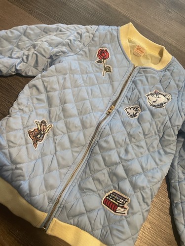 Vtg Disney Princess tutu couture quilted jacket beauty and the beast 10 - Picture 2 of 8