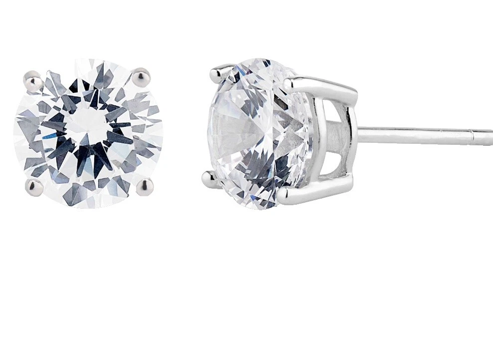 Crystal Stud Pendientes hechos a mano