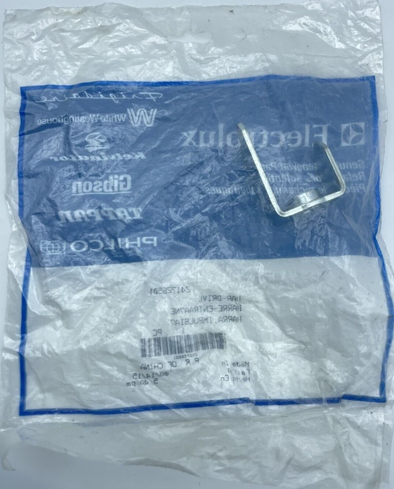 Frigidaire Refrigerator Drive Bar #241726501 *BRAND NEW* OEM - Image 2 of 3