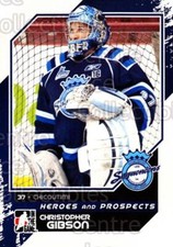 2010-11 ITG Heroes and Prospects #181 Christopher Gibson