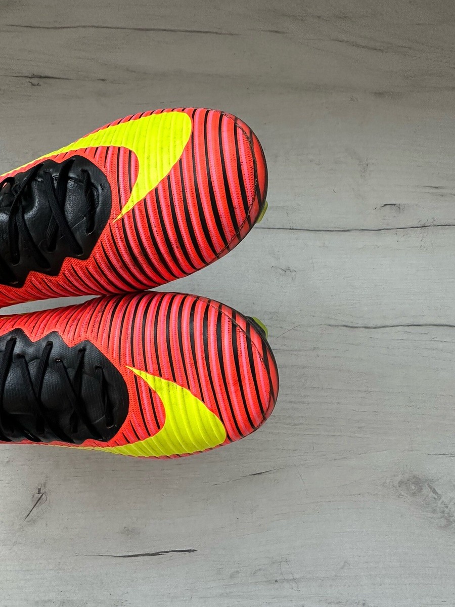 Nike Mercurial Vapor 11 Football Cleats Boots Black Orange