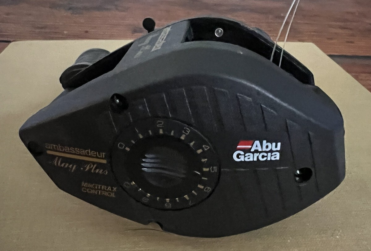Abu Garcia Ambassadeur Mag Plus Graphite Magtrax Control
