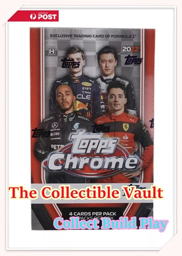 2022 Topps Chrome F1 Formula 1 Hobby Lite Box Factory Sealed