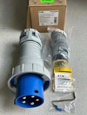 NEW Eaton Arrow Hart AH5100P9W Pin and Sleeve Plug 100A 4 Pole 5 Wire 120/208V