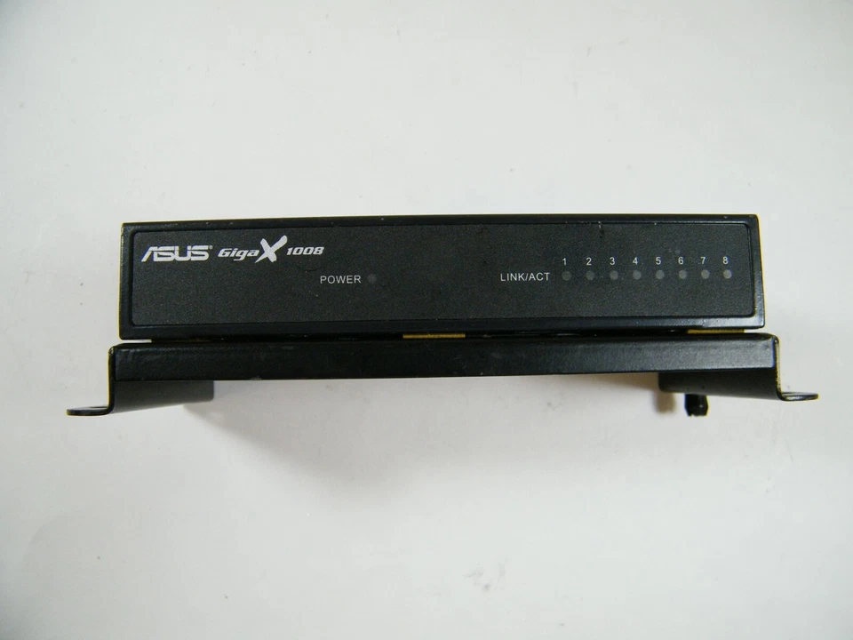 ASUS GIGAX 1008 8 PORT ETHERNET SWITCH, UNMDU-HUB-8P, 042007 - Image 2 of 4