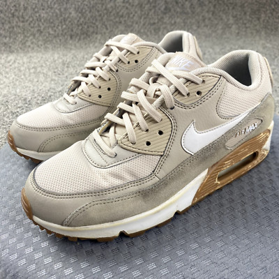 Nike Air Max 90 Oatmeal  325213 128 Womens 7.5 Athletic Shoes