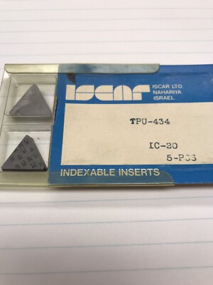 5 Pcs. TPU434 IC20 ISCAR INSERT (loc O4)
