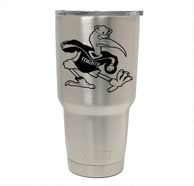 miami hurricanes yeti tumbler