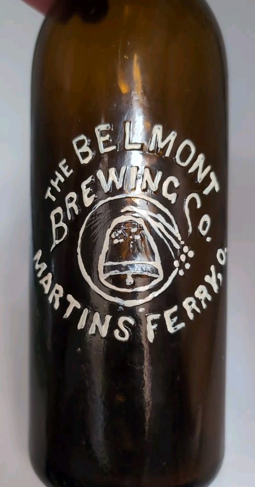 Quart Amber Phoenix Closure T Top Beer Bottle Belmont Brewing Martins