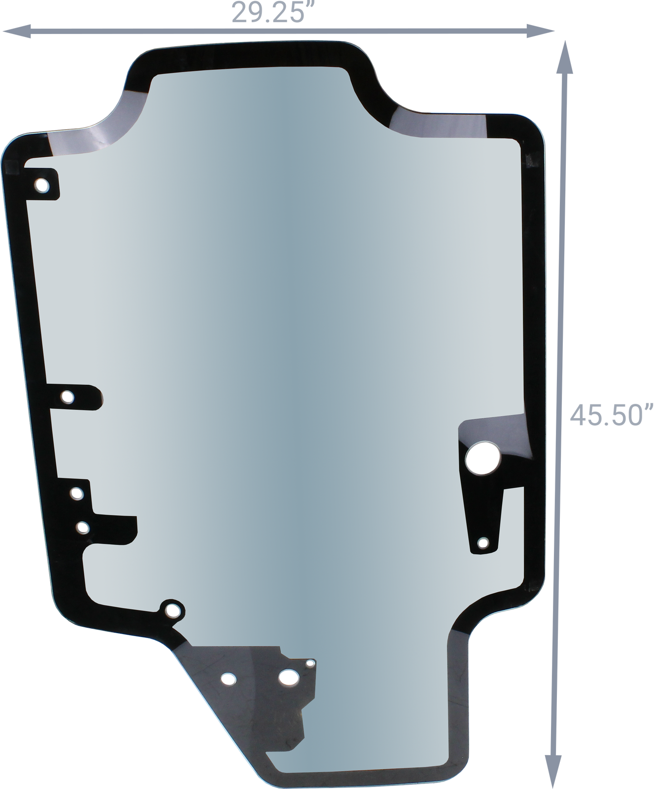 Front Door Glass 47405930 fits Case SR150 SR175 SR200 SR220 SR250 SV185