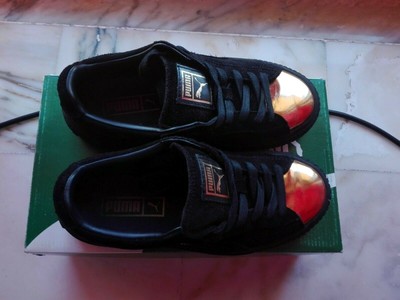 puma suede platform donna oro