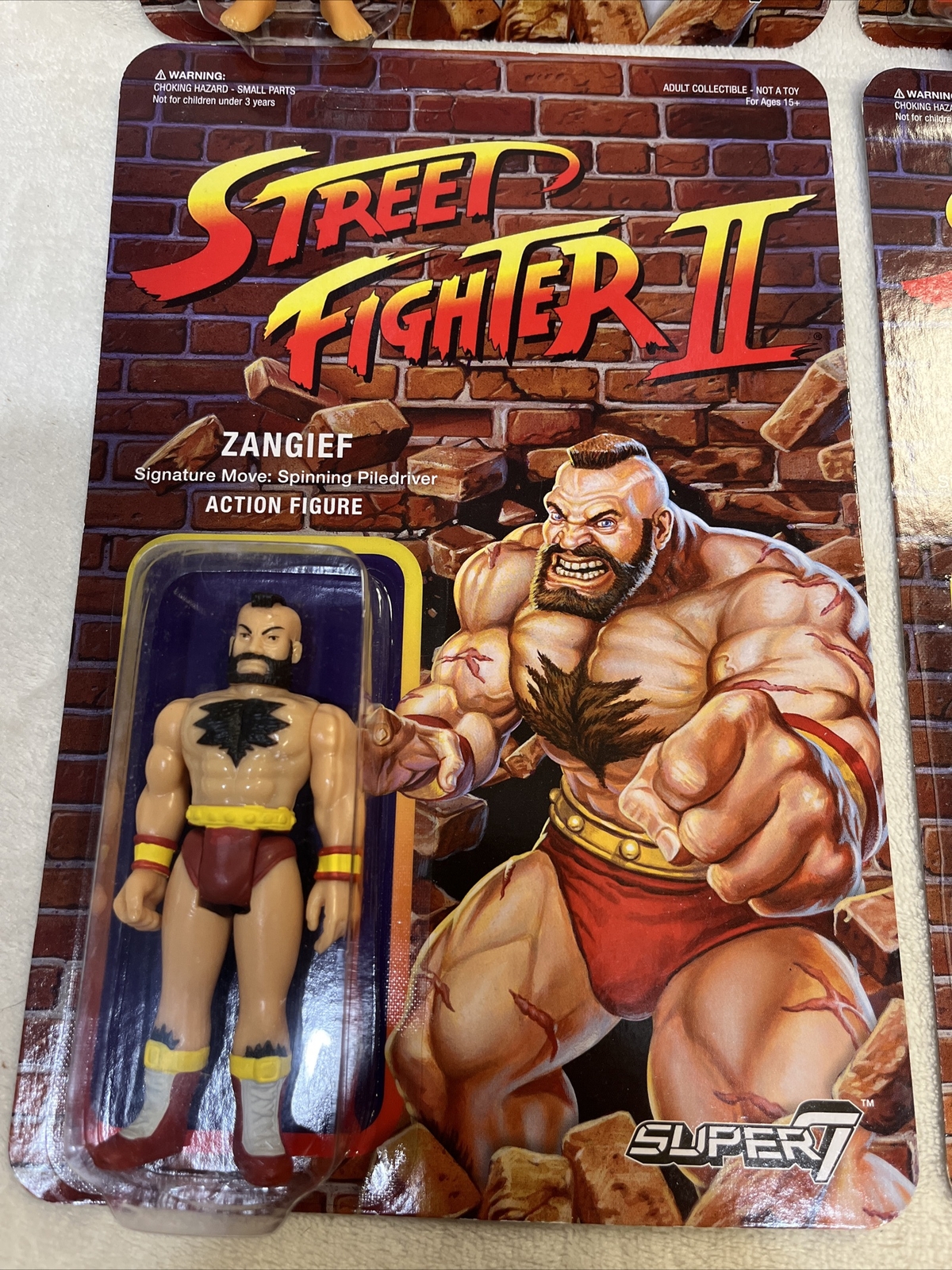 ReAction Street Fighter II Zangief Action Figure Championship Edition  Super7 - ToyWiz