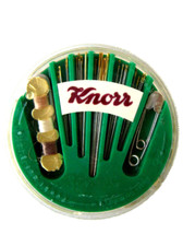 Seltene altes Reise-Näh-Etui "KNORR SUPPEN" Werbung