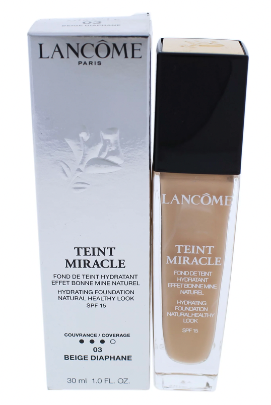 Lancome Teint Miracle Skin Hydrating Foundation Makeup SPF15 (03