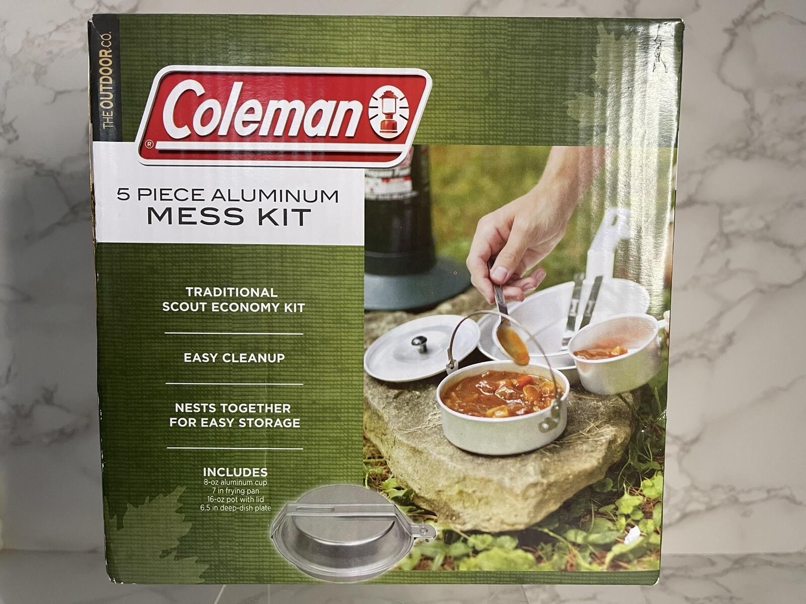 Coleman 5 Piece Aluminum Mess Kit New in Box NIB 827816509707 eBay