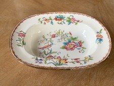 John Aynsley Pembroke Z6316 Pattern Rectangal Serving Bowl ~9"x6.75"x2"