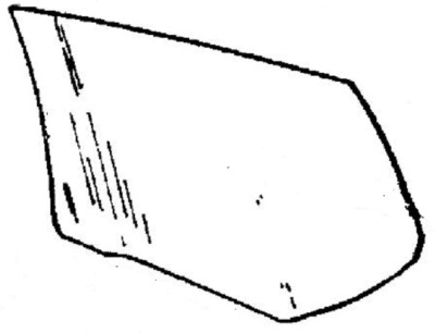 Fits Pontiac Lemans 73-77 4 Door Station Wagon Passenger Side Rear Door Glass