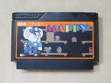 Famicom Mappy Nintendo FC NES authentic used cartridge Japan tested JP namco