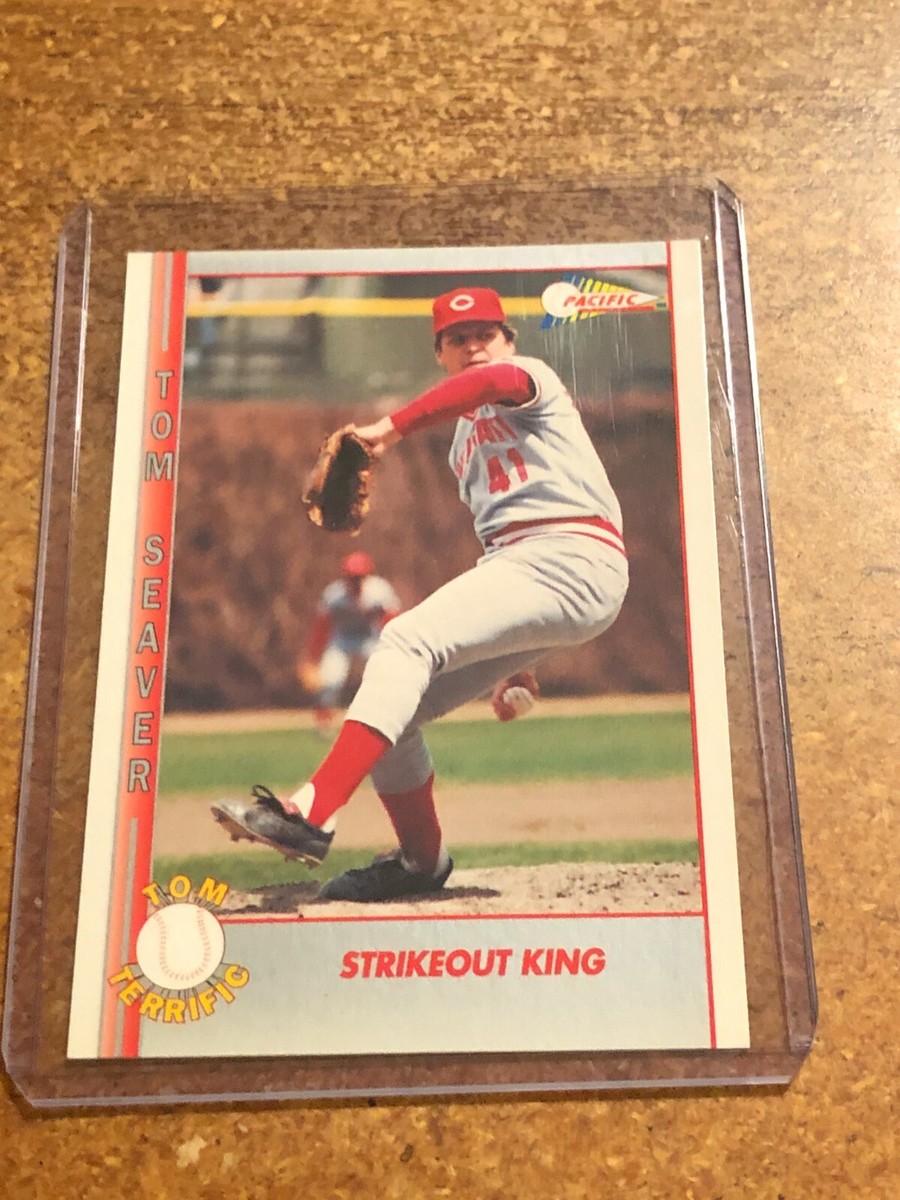 1992 Pacific Baseball Tom Seaver Tom Terrific # 101 Strikeout King