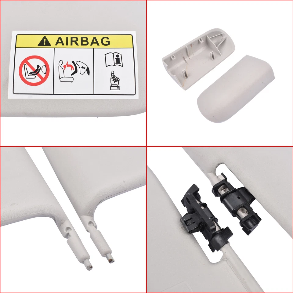 Alette Parasole Sinistra Destra 1613251480 per Citroën C3 II SC 1.4 1.6 2009-16 - Image 3 of 4