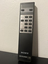 OEM Original OG Vintage Sony RM-D5 5 Disc CD Player Remote Control Black Silver