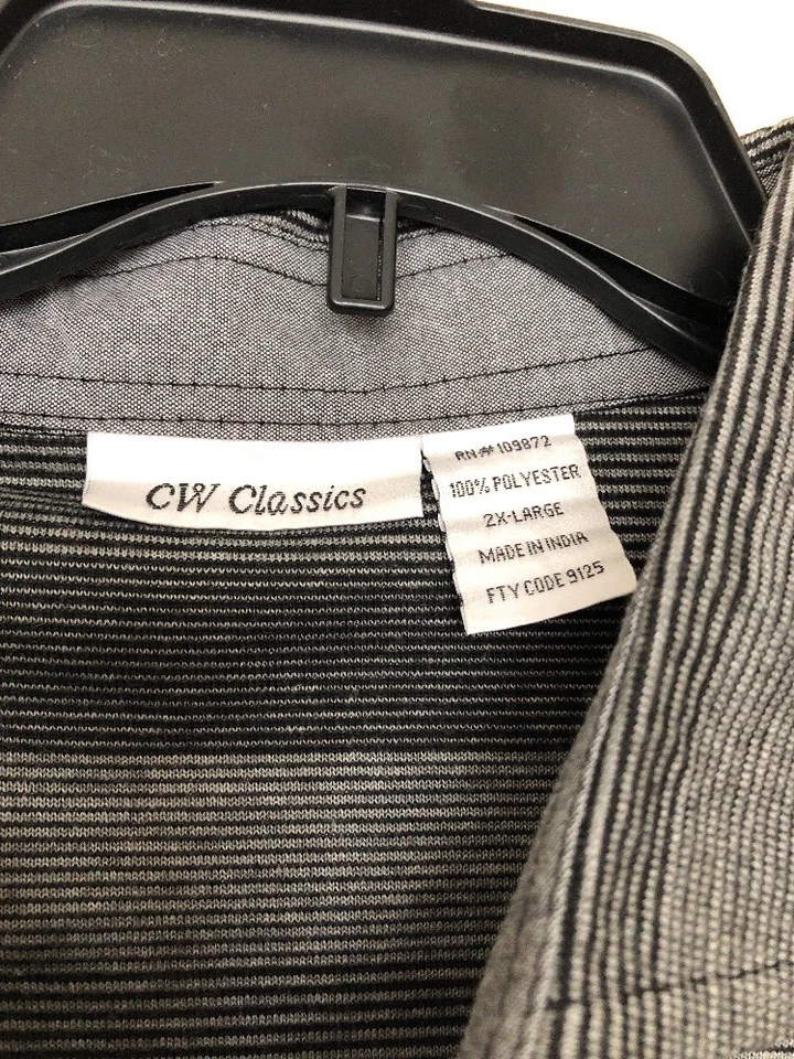 CW Classics мужчин серый, черный короткий рукав футболка Топ 2 X - большой новый - Изображение 4 из 4