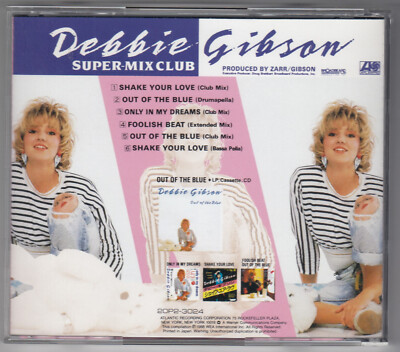 Debbie Gibson CD 9枚セット Debbie Gibson – Super-Mix Club – CD