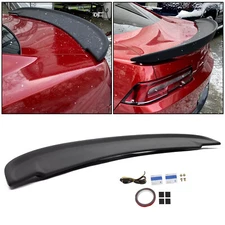 Rear Trunk Spoiler Wing Matte Black For 2014-2015 Chevy Camaro SS Z28