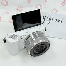 Sony Alpha a5100 24MP Mirrorless w/ 16-50mm Lens Digital Camera English White