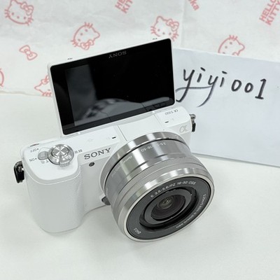 Sony Alpha a5100 24MP Mirrorless w/ 16-50mm Lens Digital Camera English White
