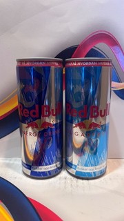 RARE 2X250ml Red Bull Energy Drink Can Limited Edition Red Bull Music Norway