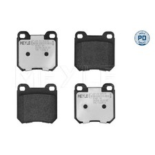 Satz Bremsbeläge Bremsklötze hinten für Opel Omega A V87 B V94 Senator | 2462