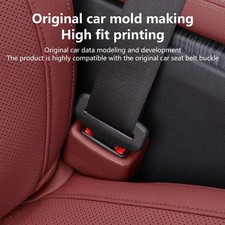 1PCS Car Seat Belt Buckle Cover Anti Scratch Seatbelt Button Protector Seat Belt