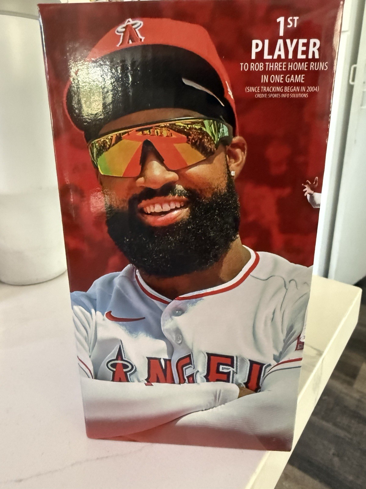 LA Angels Jo Adell Home Run Robbery Bobblehead 2026 Giveaway
