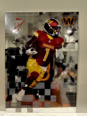 Topps 2025 Signature Class After Image Insert #AI-25 Deebo Samuel Commanders