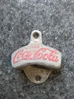 vintage coca cola bottle opener starr x wall