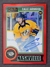 2014-15 O-Pee-Chee Platinum Red Rookie Auto Calle Jarnkrok #22/50 (RA-26)