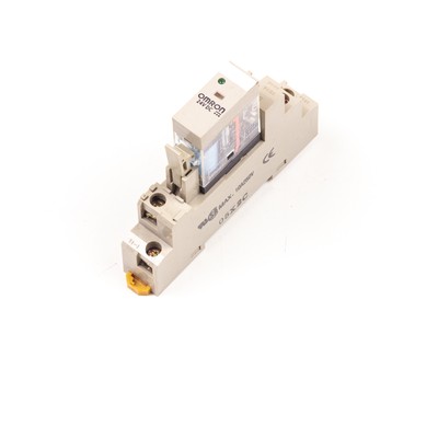 OMRON G2R-1-SN (S) (05X2C), Relay with socket | ID1909 | PLC2DAY Used in stoc...