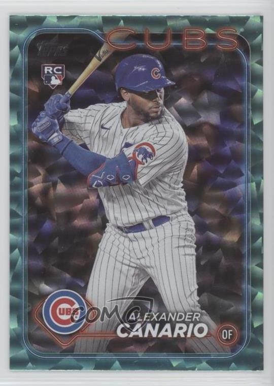 2024 Topps Series 2 Aqua Foil 388/399 Alexander Canario #452 9v7