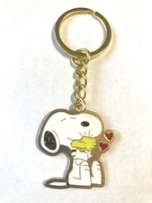 SNOOPY & WOODSTOCK Key Chain - Great Gift - US Seller FREE SHIPPING