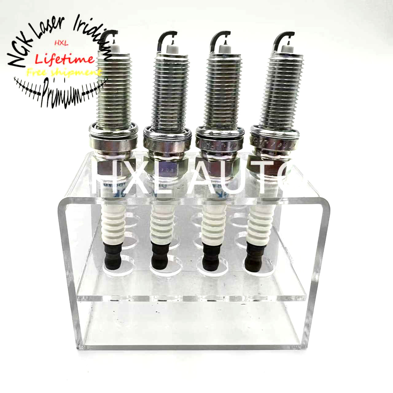 4 pc NGK 93026 DILKAR8A8 Laser Iridium Spark Plugs for 22401-JF01D Ignition