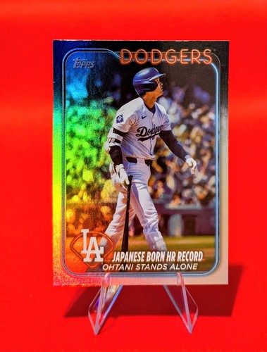 🔥Shohei Ohtani -2024 Topps Update Rainbow Foil Dodgers #US123