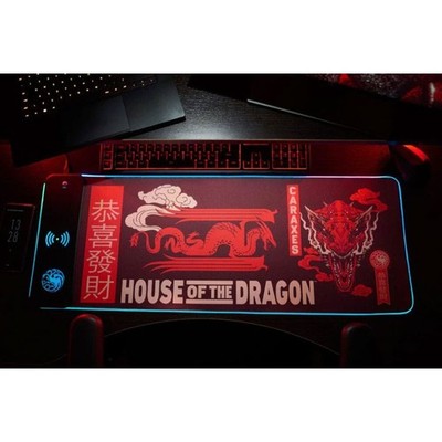 Numskull Mauspad House of Dragons + wireless Charge 30x80cm