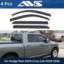 AVS Vent Visors Rain Guards for 2009-2018 Ram 1500 Crew Cab – Window Deflectors