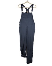 Duluth Trading Co women s Navy Overalls L 31 Nylon Spandex Adjustable Straps