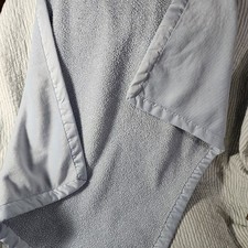 Koala Baby Light Blue Sherpa Fleece Satin Trim Security Blanket 36x28 2014
