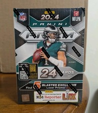 2024 Panini Prizm NFL Football Factory Sealed Blaster Box (Lazer) IN HAND
