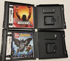 LEGO Batman & Showtime Champ Boxing (Nintendo DS) CASE & MANUAL ONLY NO GAME 