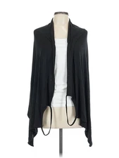 Moda International Women Black Kimono L