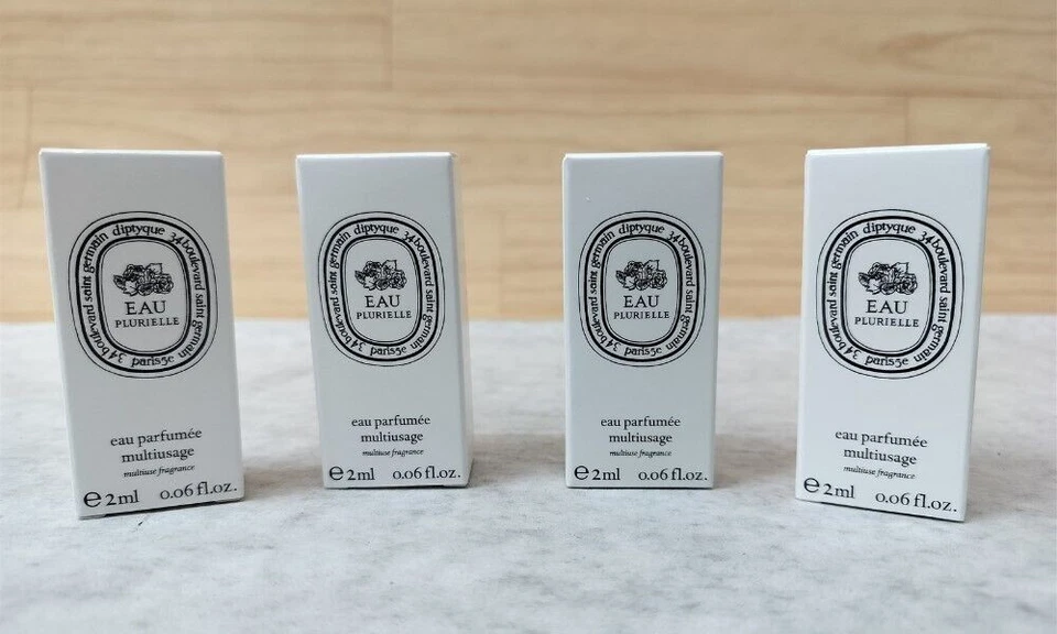 Лот из 4 многофункциональных ароматов Diptyque Eau Plurielle Parfumee 0,06 жидкой унции - Изображение 4 из 4